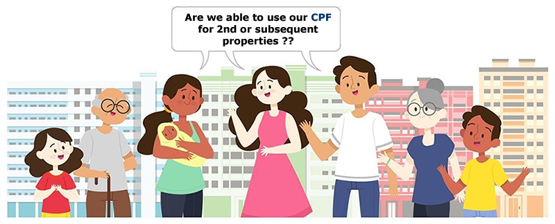 Can I use cpf for 2nd properties