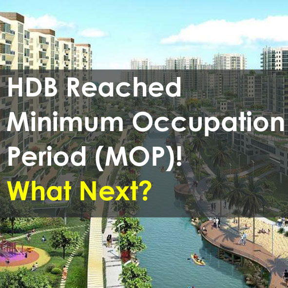 HDB Flat Reached The Minimum Occupation Period (MOP) – What Next?