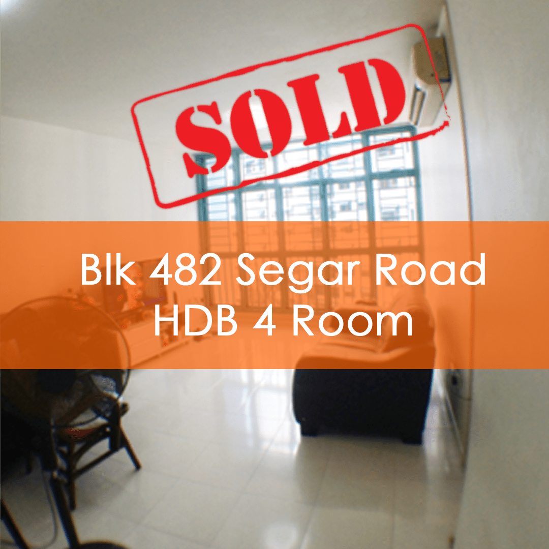 482 Segar Road HDB SOLD