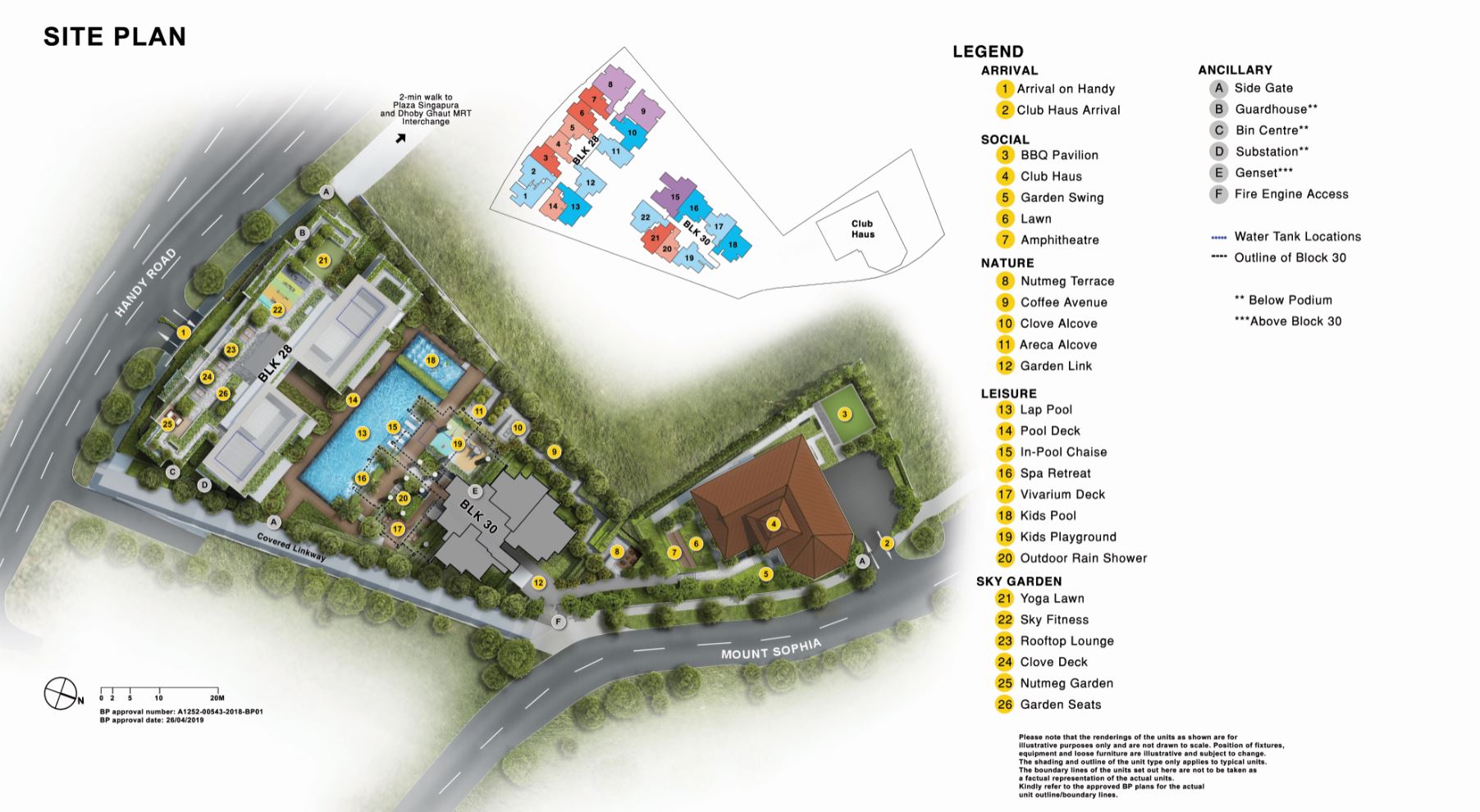 Haus on Handy New Launch Singapore District 09 Property - Siteplan_Darren Ong +6593839588 www.darrenong.sg