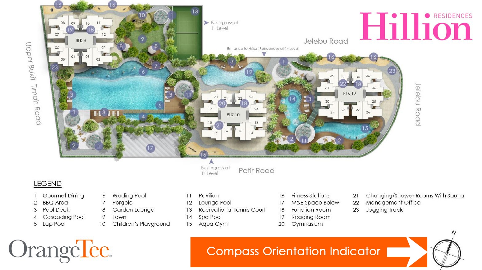 Hillion Residences Site plan