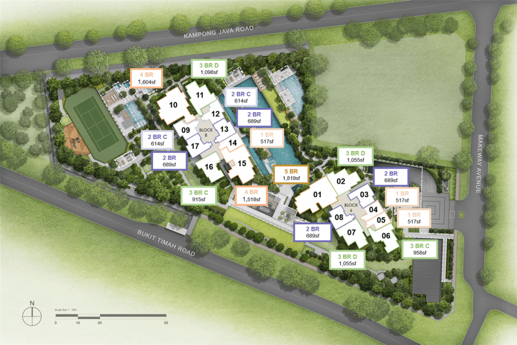 Kopar at Newton New Launch Photo_Siteplan Darren Ong +6593839588