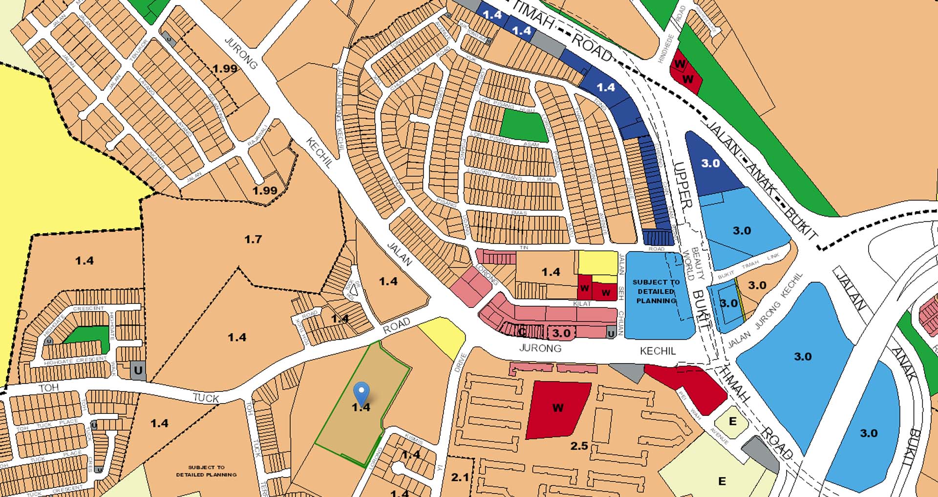 Daintree Residence URA Master Plan