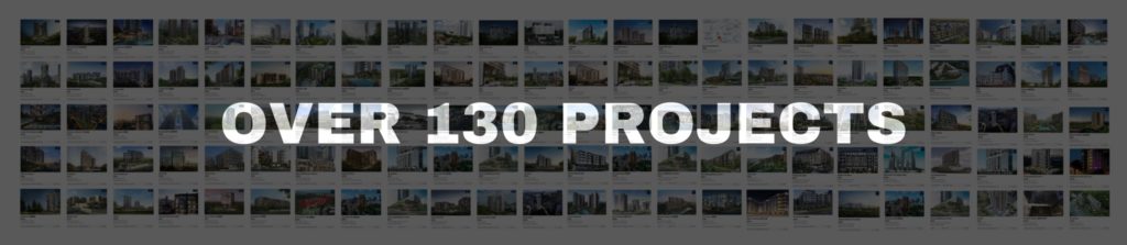 HUTTONS ASIA OVER 130 PROJECTS