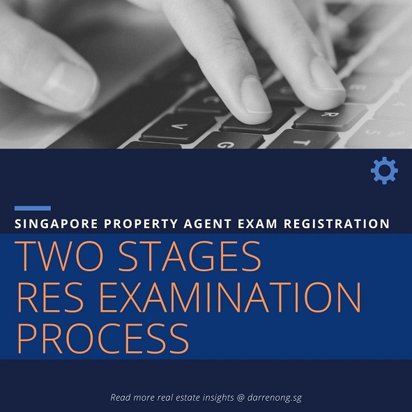 Two Stages RES Exam Registration Process