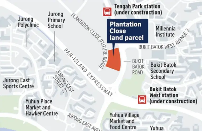 NOVO PLACE EC New Launch Location Map