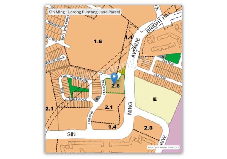 Sin Ming - Lorong Puntong Land Parcel