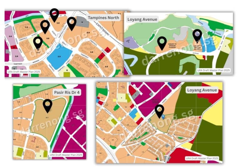 Tampines North, Tampines South, Pasir Ris, Loyang and Changi More Housing