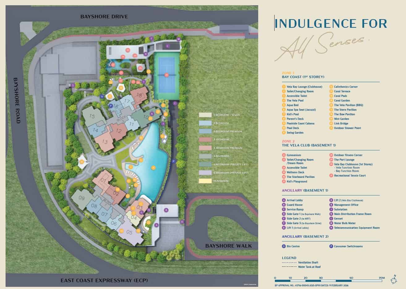Vela Bay Site Plan Bayshore New Launch