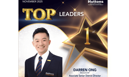 Darren Ong Singapore Property Agent TOP Leader Award 78 - Nov 2025