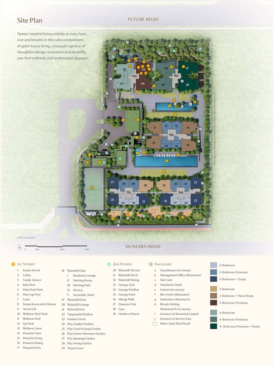 Dunearn House SitePlan