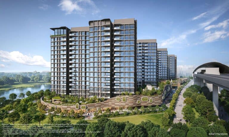 Tengah Garden Residences Mixed Development by Hong Leong Holdings, GuocoLand, and CSC Land Group.