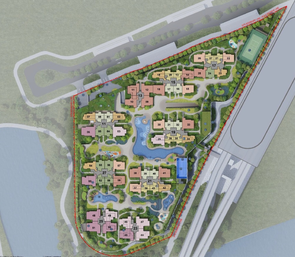 Tengah Garden Residences Siteplan