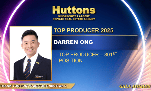 2025 Top Producer Award · Dec 2025, Darren Ong, Huttons Asia