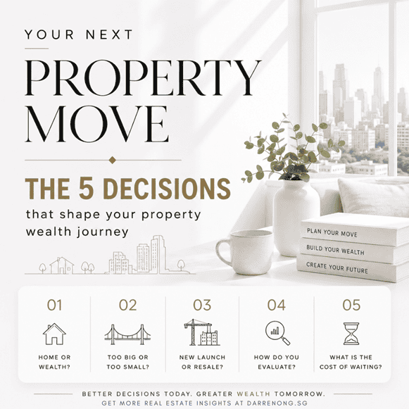 Your Next Property Move: The 5 Decisions That Shape Your Property Wealth Journey in Singapore