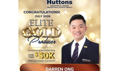 2026 July Monthly Elite Gold Award · Jul 2026, Darren Ong, Huttons Asia