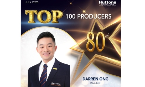 2026 July Monthly Top Producer Award · Jul 2026, Darren Ong, Huttons Asia