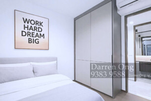 Tembusu Grand - 2 Bed 2 Bath + Study For Sale - Common Bedroom Staged Tembusu Grand - 2 Bed 2 Bath + Study For Sale - Common Bedroom Staged