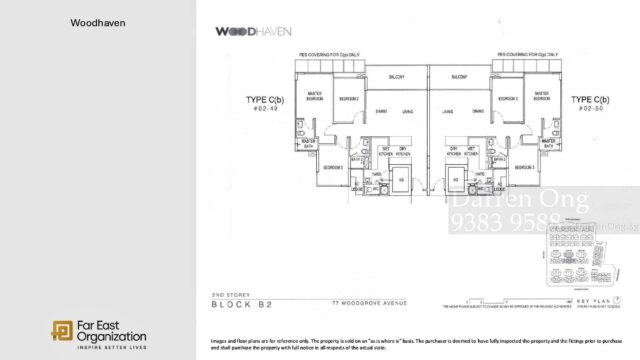 Woodhaven Condo 3 Bedroom Floorplan - Type C (b)V1 Woodhaven Condo 3 Bedroom Floorplan - Type C (b)V1