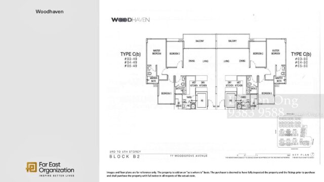 Woodhaven Condo 3 Bedroom Floorplan - Type C (b)V2 Woodhaven Condo 3 Bedroom Floorplan - Type C (b)V2